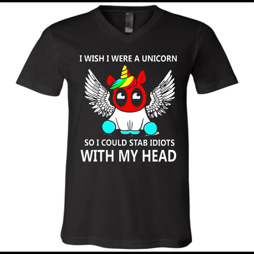 I wish I were a Unicorn soi could stab idiots with my head