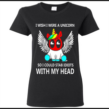 I wish I were a Unicorn soi could stab idiots with my head