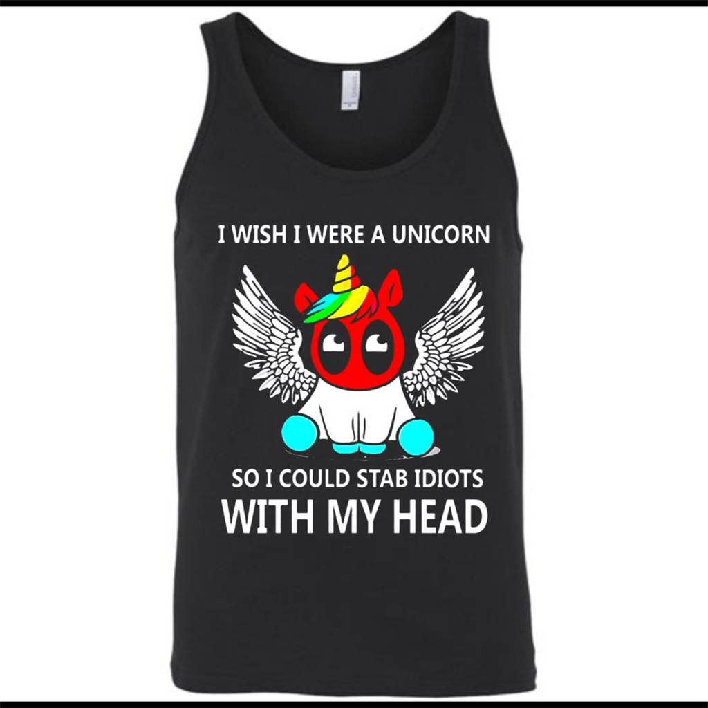 I wish I were a Unicorn soi could stab idiots with my head
